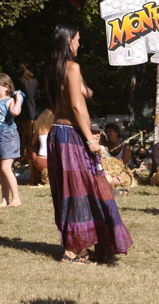 Sexy Floppy Tit Native American MILF At Festival #94757843