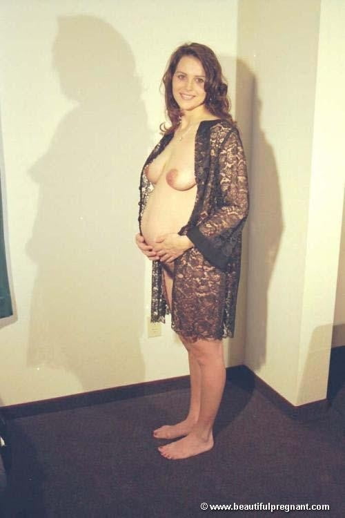 brunette pregnant allison top huge #99805133