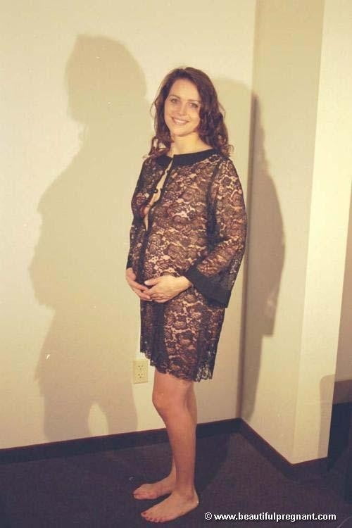 brunette pregnant allison top huge #99805168