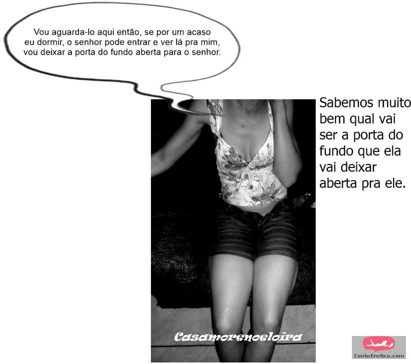 Loira e o pedreiro ( quadrinhos da loira)
 #91363725