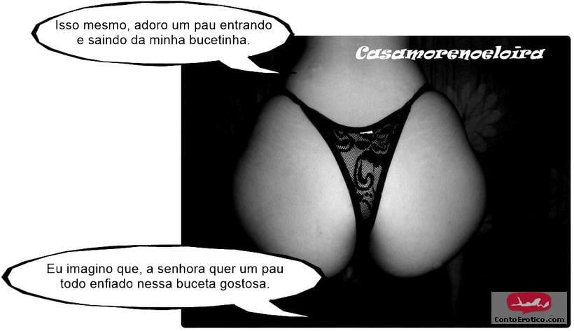 Loira e o pedreiro ( quadrinhos da loira)
 #91363740