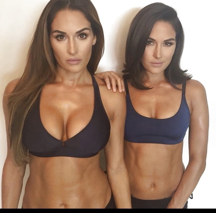 The Bella twins Nikki and Brie Bella wwe #100355470