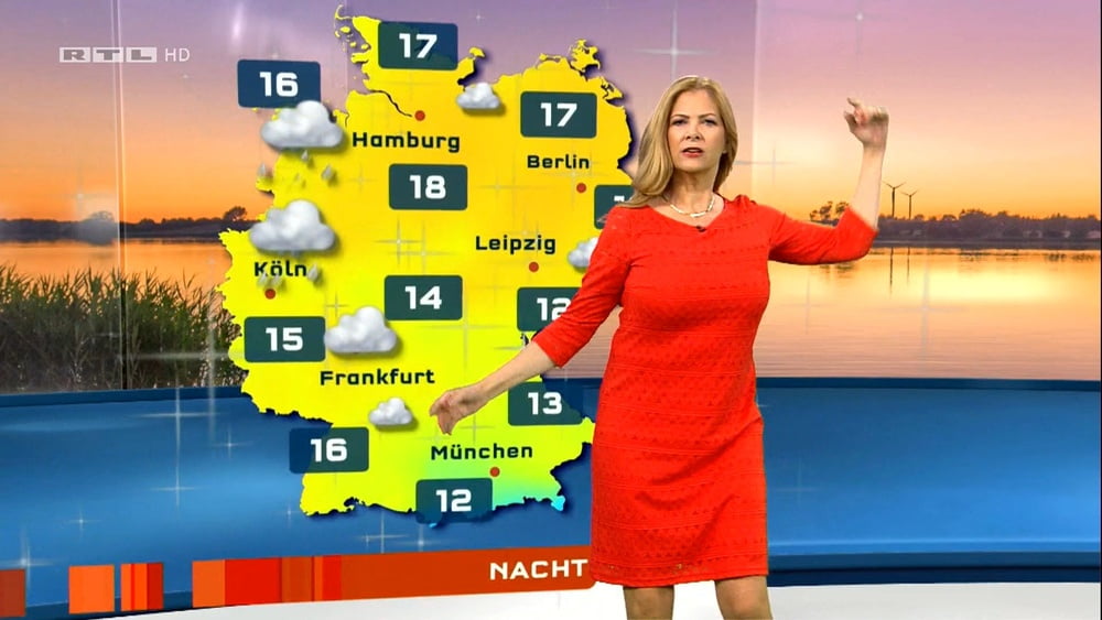 Weather Mature in German TV Maxi Biewer #93432943