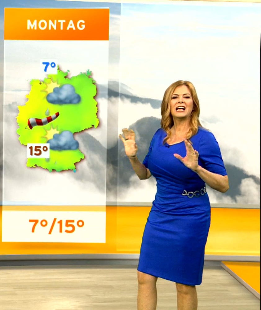 Weather Mature in German TV Maxi Biewer #93432963