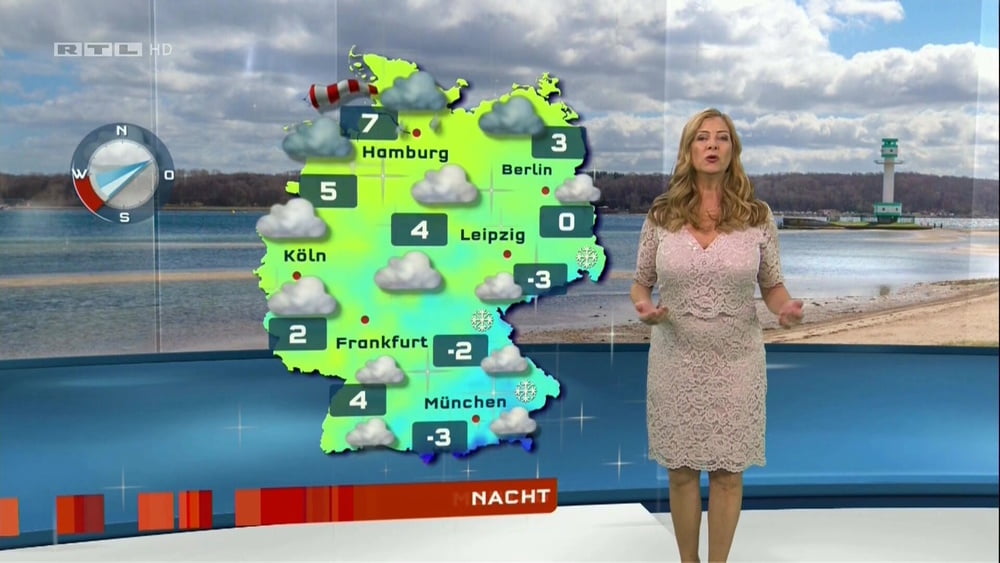 Weather Mature in German TV Maxi Biewer #93433523