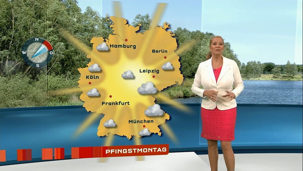 Weather Mature in German TV Maxi Biewer #93433541