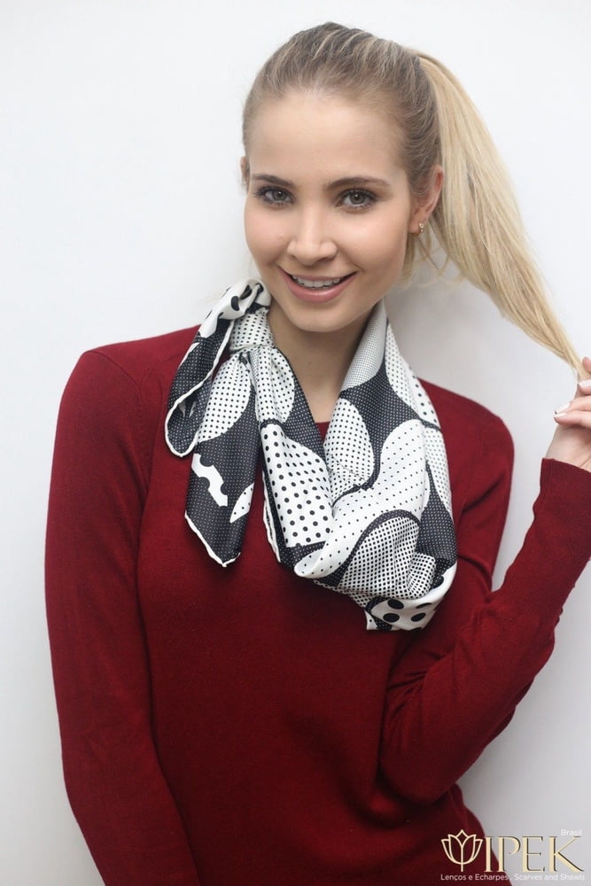 Silk scarf fetish #96452272
