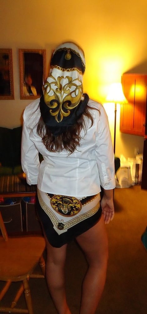 Silk scarf fetish #96452353