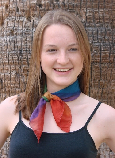 Silk scarf fetish #96452394