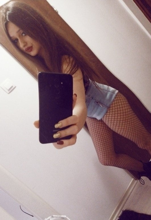 Polish hot tight girl stockings pantyhose selfie high heels #105366877