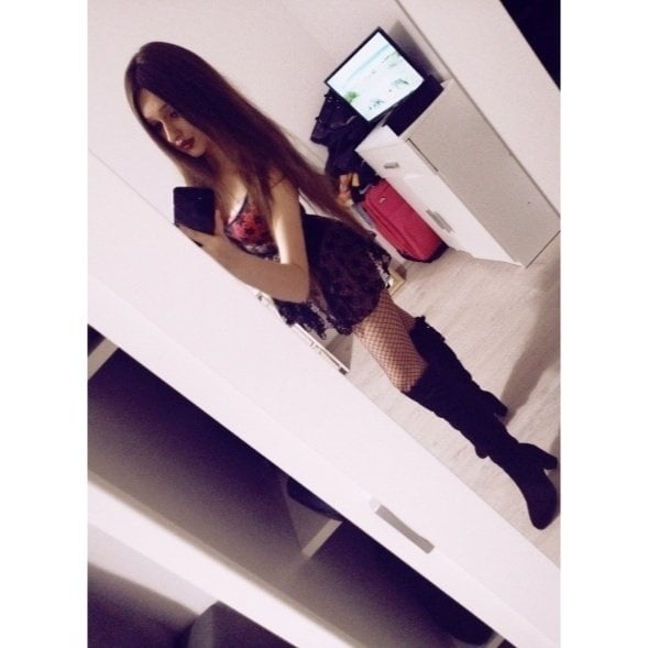 Polish hot tight girl stockings pantyhose selfie high heels #105366879