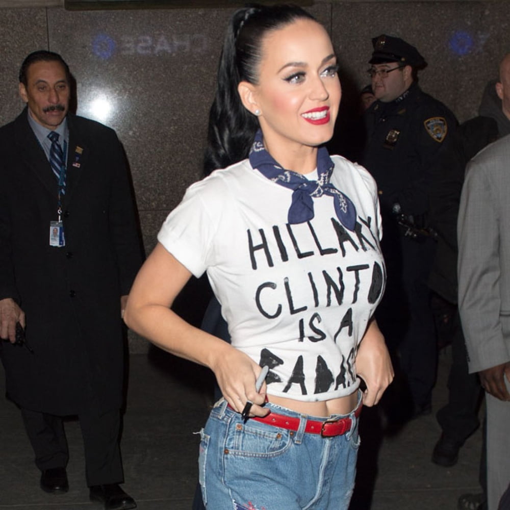 Katy perry in redone levi's jeans
 #97307166