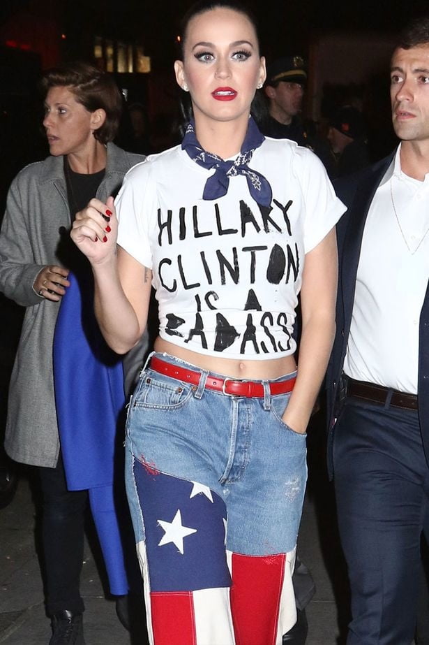 Katy perry in redone levi's jeans
 #97307179