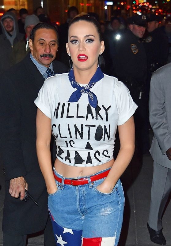 Katy perry in redone levi's jeans
 #97307183