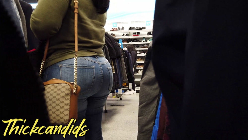 Fat ass Latina Mami in jeans #96483166