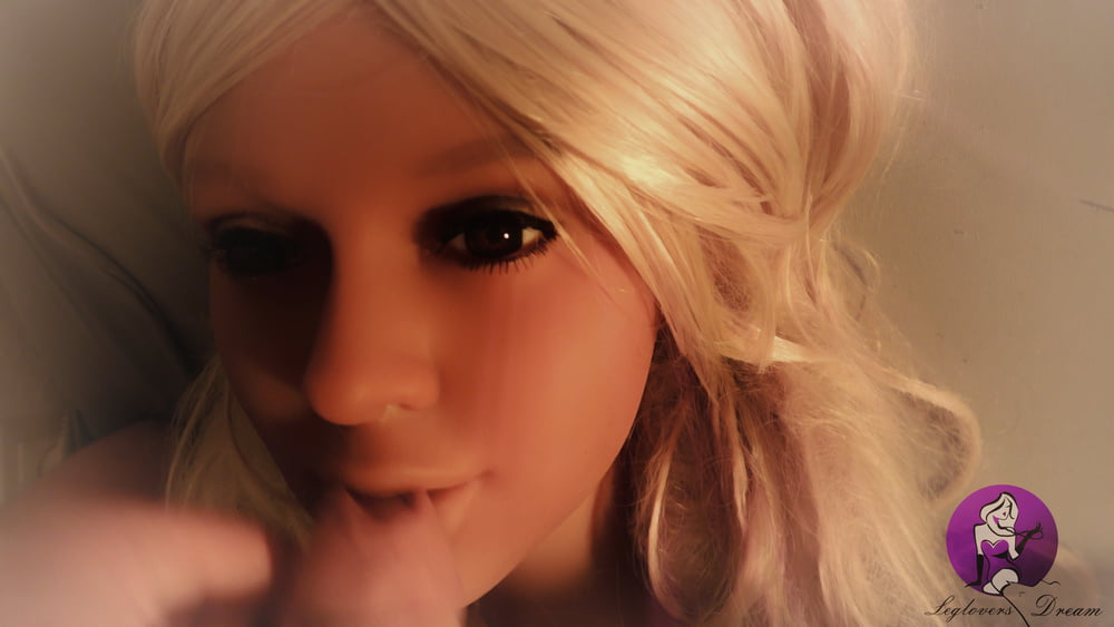 Hot Blonde Real Doll gets fantastic Facial #106897823