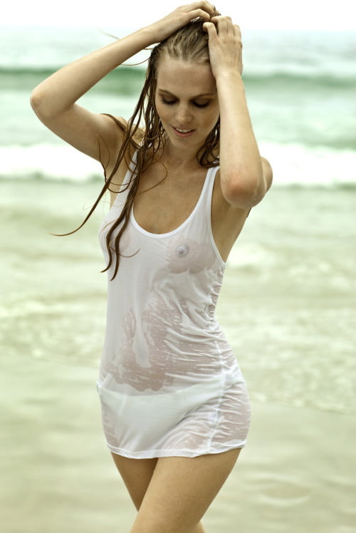 Sexy girls with wetlook clothes #89027914