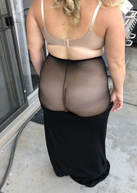 Sexy blond bbw in pantyhose #98758915