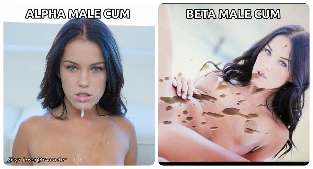 Alpha Male Cum VS Beta Male Cum #90885079