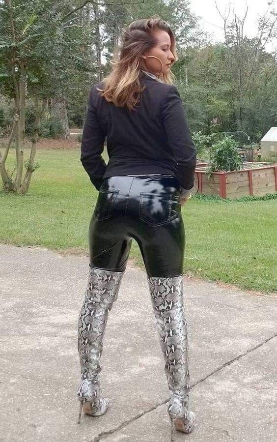 latex pant legging cuir ass  sexy #91671614
