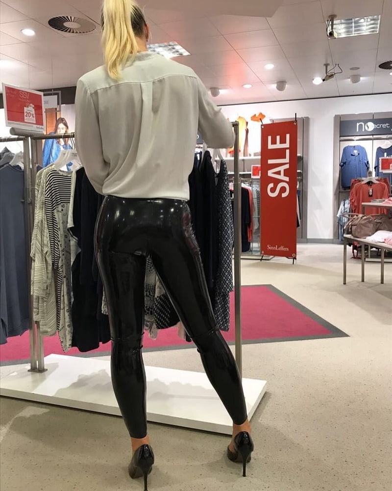 latex pant legging cuir ass  sexy #91673276