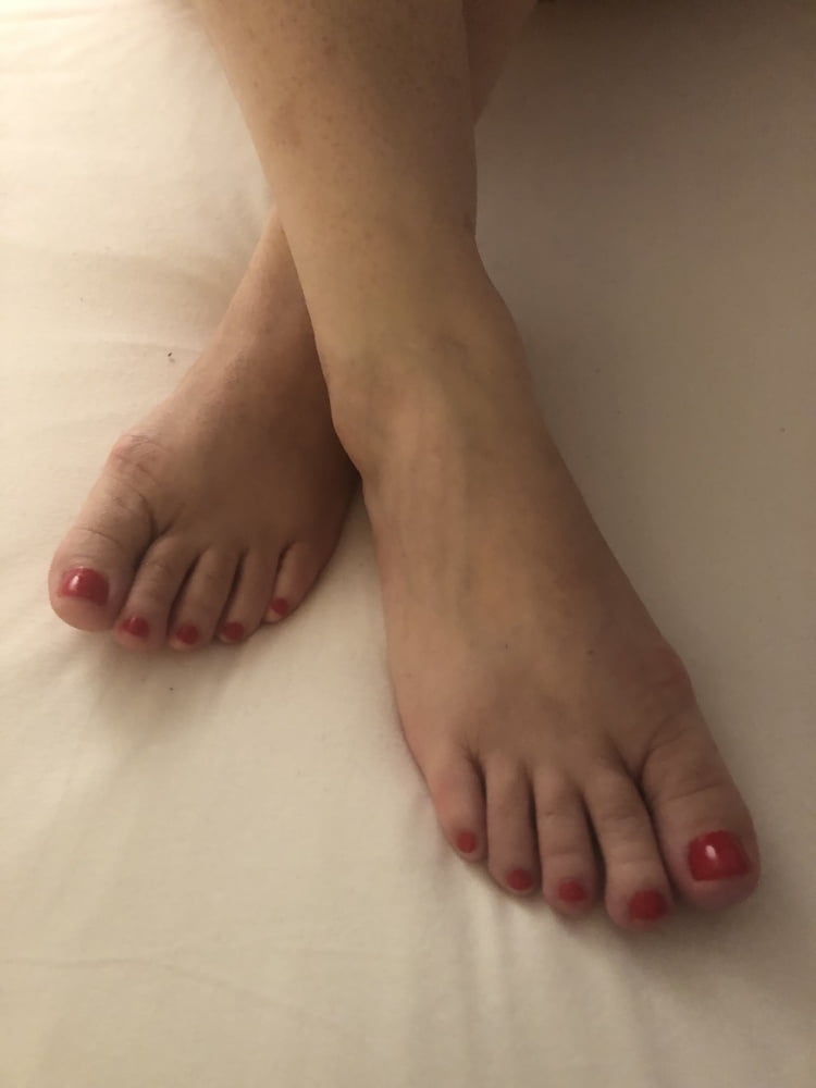 My wife Cim legs in red #107184288