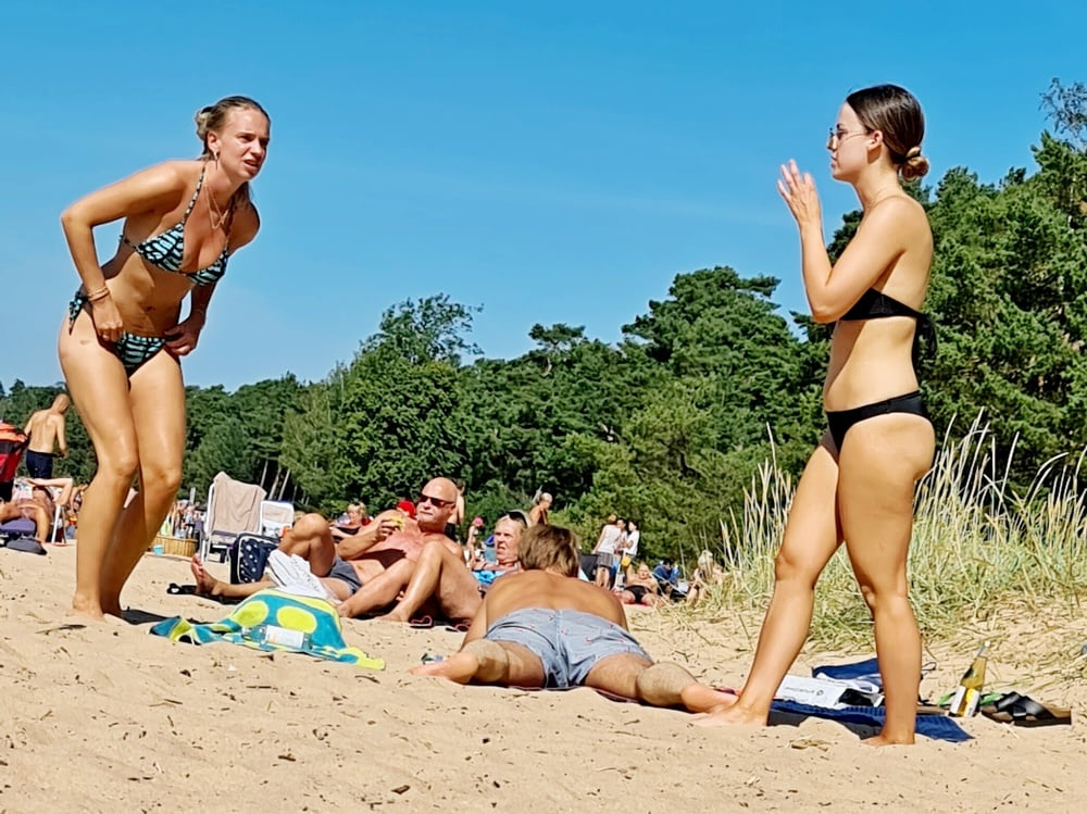 Swedish beach slut nice spread #79775852