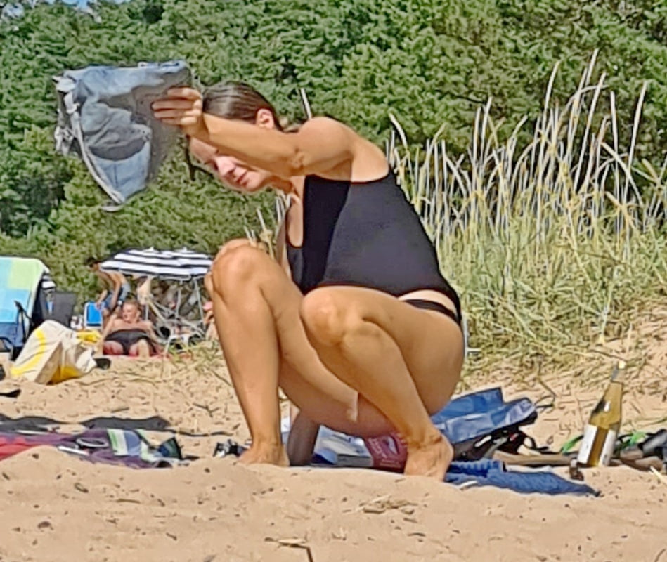 Swedish beach slut nice spread #79775861