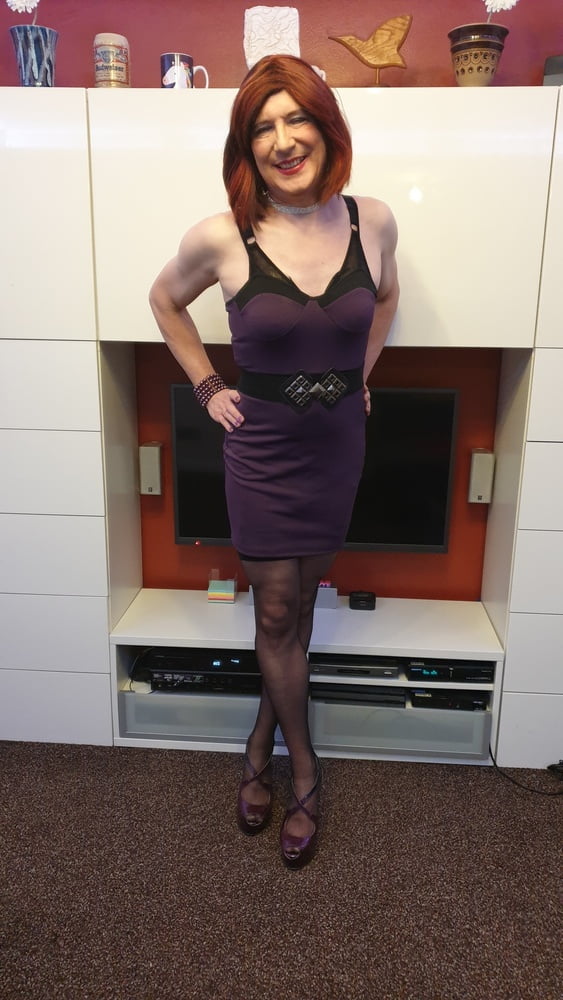 Tgirl slut lucy the purple poser
 #106784062