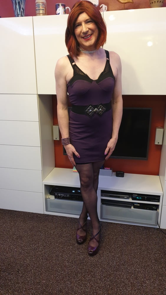 Tgirl slut lucy the purple poser
 #106784064