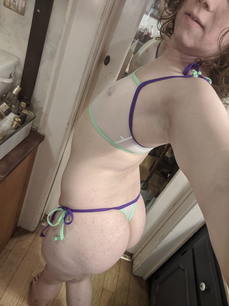 Transparent Thong Bikini Slut #106813209