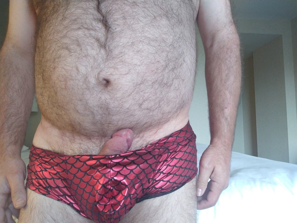 Red underwear peeking pics! #106938381