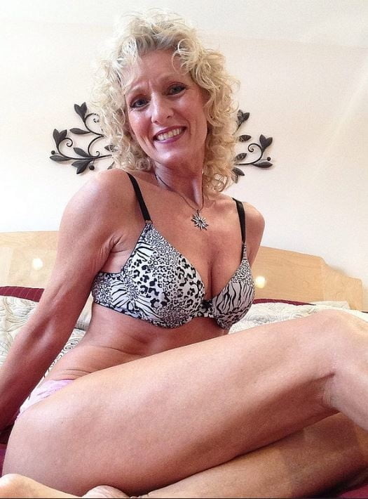 Horny GILF With White Cunt Hair Still Has Tight Ass And Body #102912703