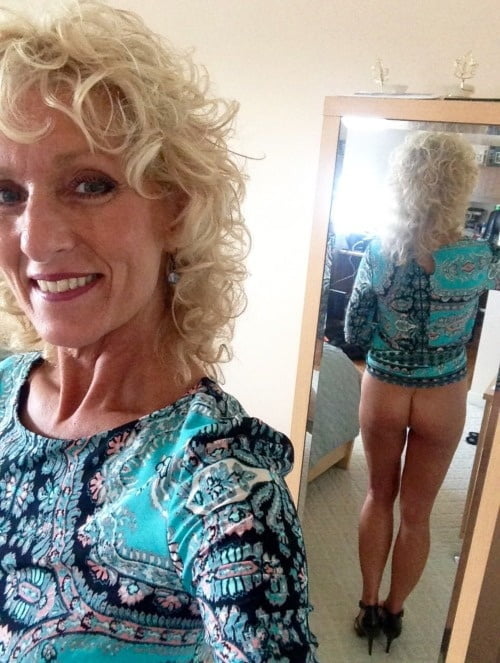 Horny GILF With White Cunt Hair Still Has Tight Ass And Body #102912783