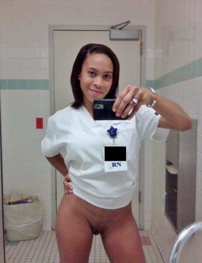 Real Black Ebony Nurse #92641332