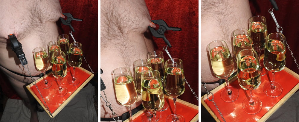 Serve Wine for Mistress at Party #106841135