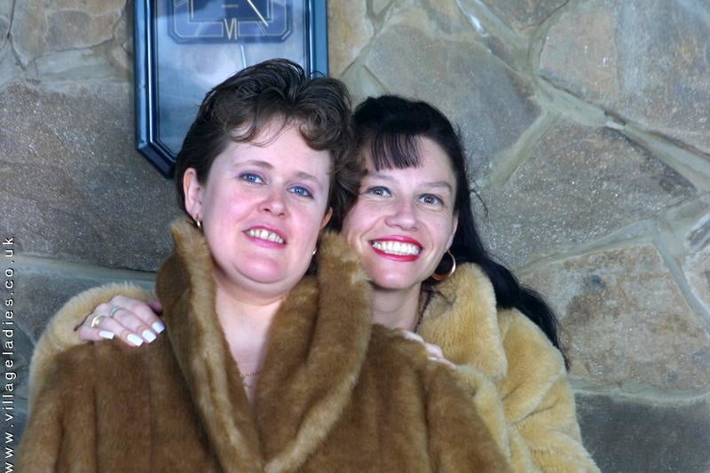 Two matures in fur coat #100864792