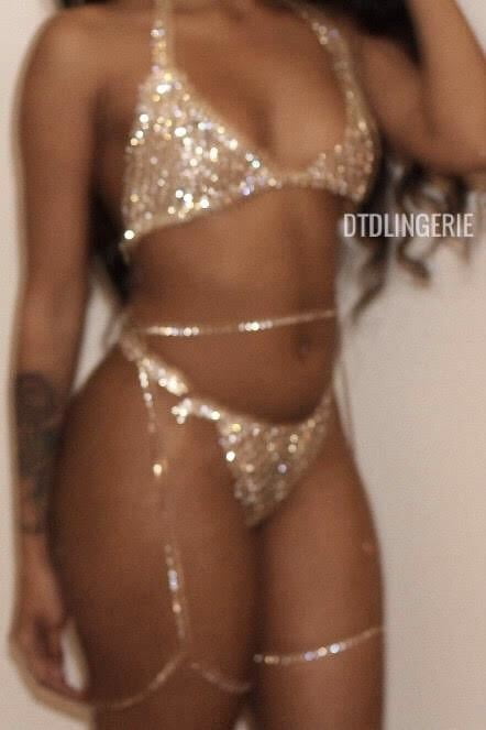 Gold Lingerie #92367118