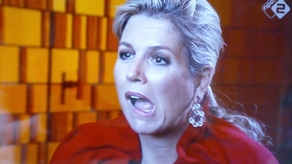 Queen maxima my jerk of tv moments #88590352