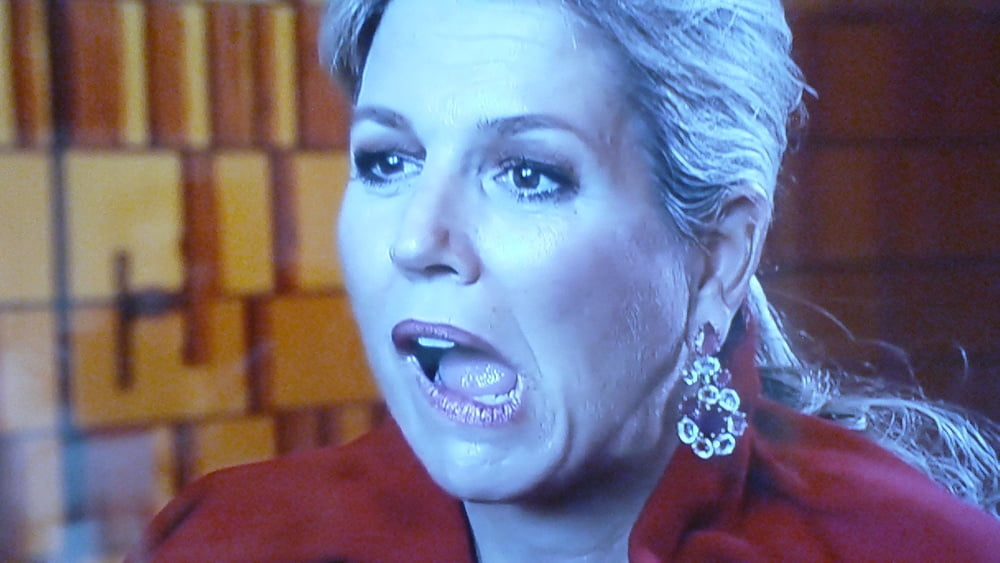 Queen maxima my jerk of tv moments #88590355