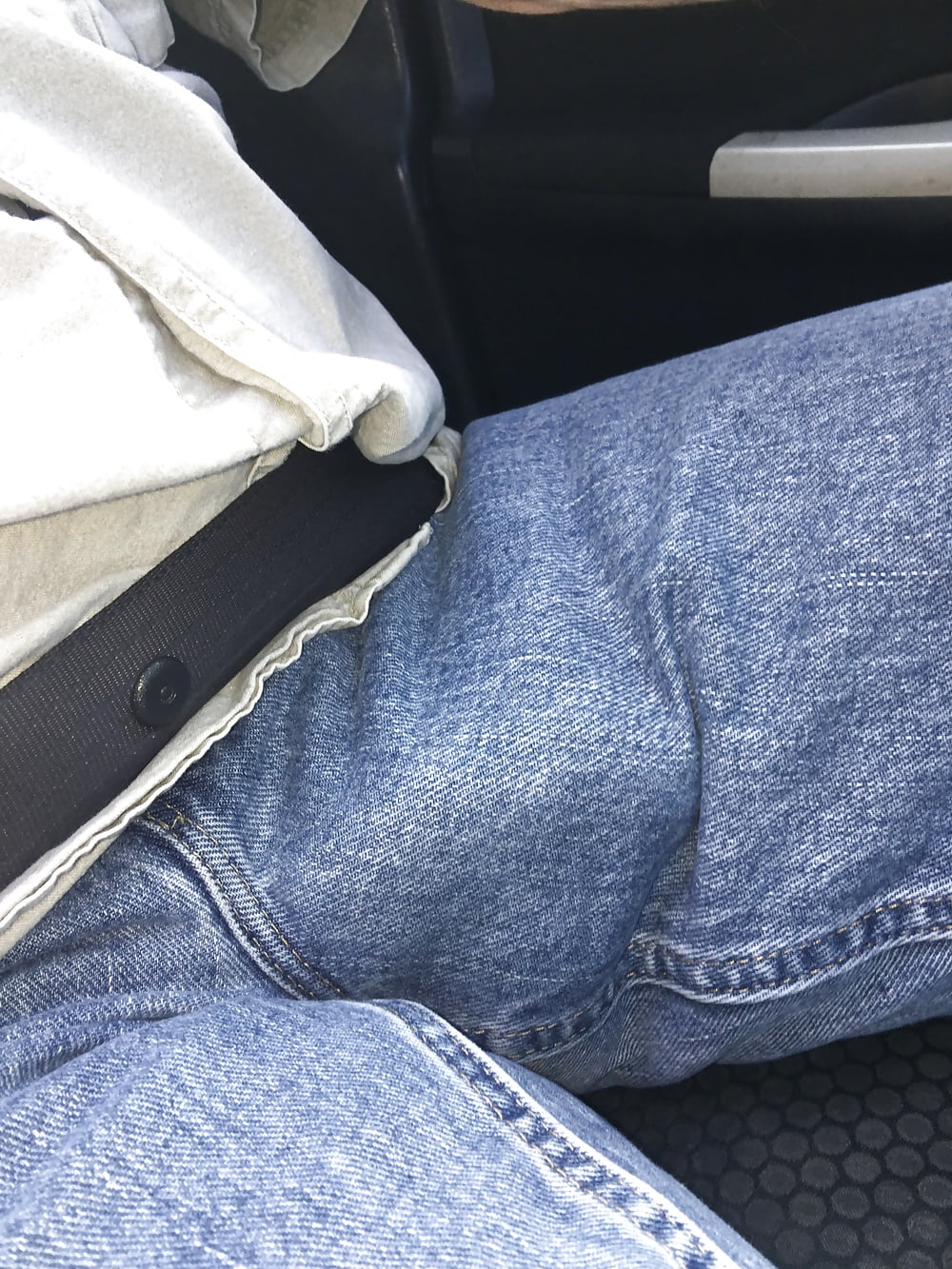 Big hard cock in Jeans #107330370