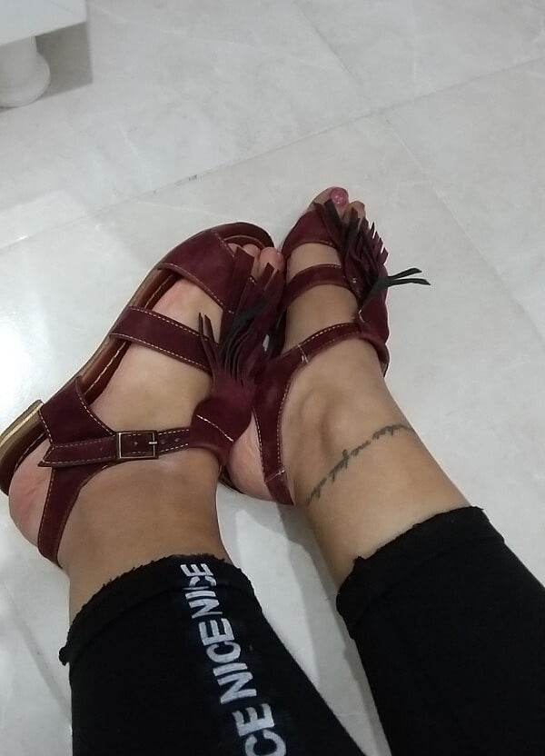 Turkish women&#039;s feet, feet fetish, ayak fetisi #95123731