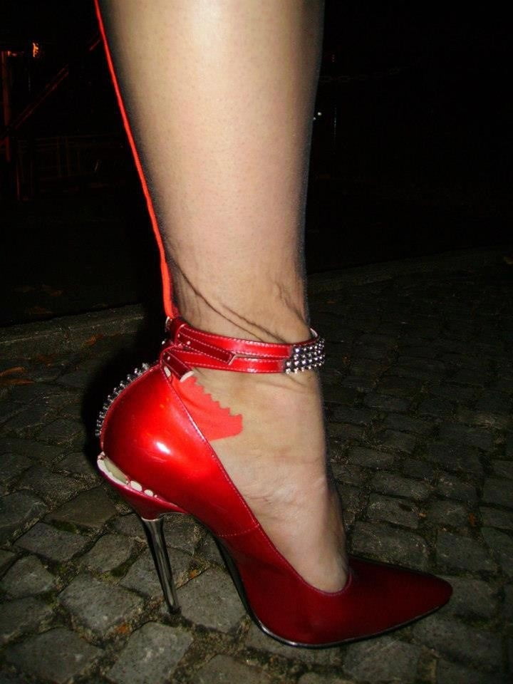 I love high heels in nylon feet #91369773