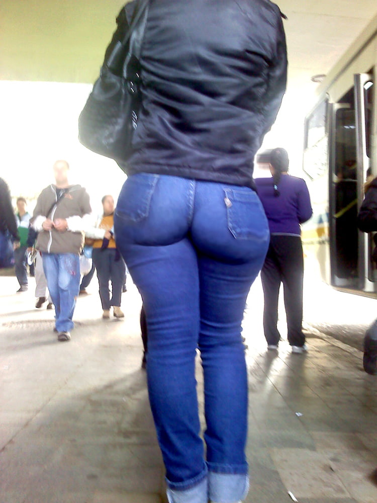 Les meilleures babes de gros booty phat ass en blue jeans par mysteriacd #81494406