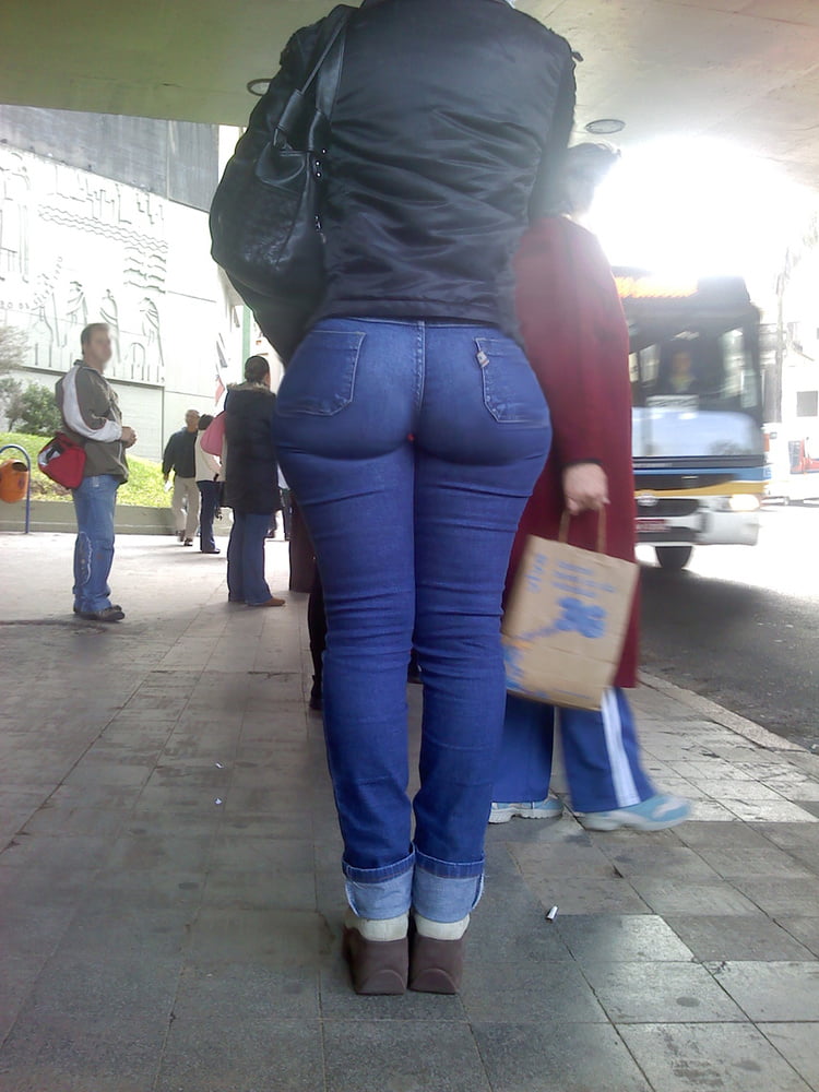 Les meilleures babes de gros booty phat ass en blue jeans par mysteriacd #81494408