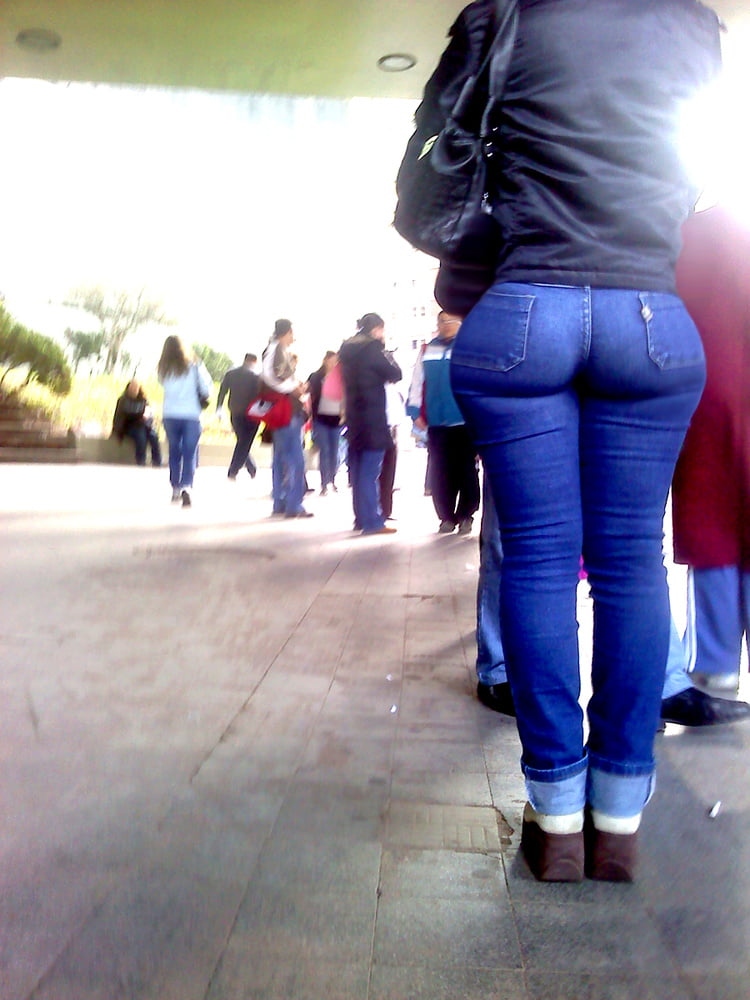 Les meilleures babes de gros booty phat ass en blue jeans par mysteriacd #81494410