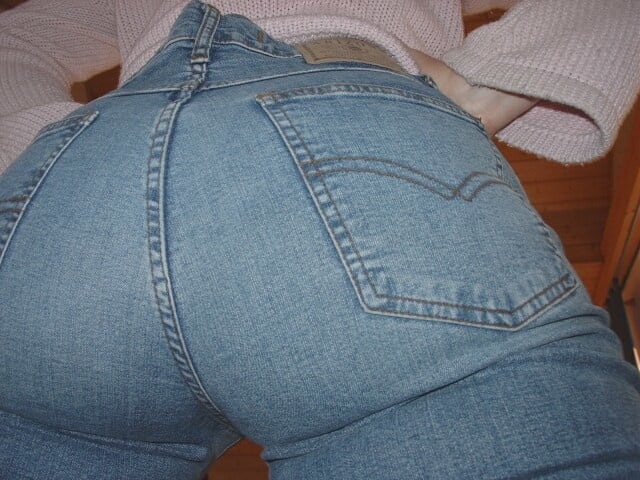 Les meilleures babes de gros booty phat ass en blue jeans par mysteriacd #81494425
