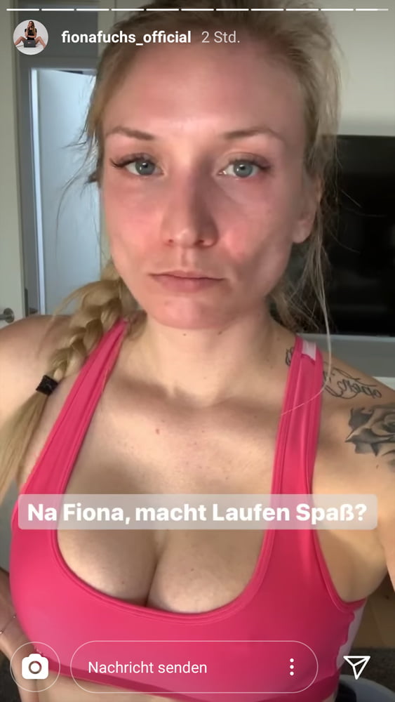 Fiona Fuchs insta snap story #100454779