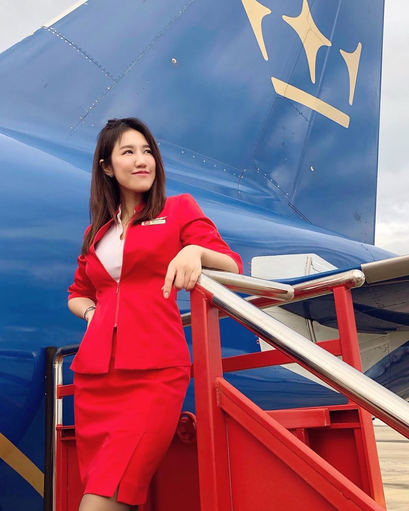 Chinese Beauty Air Hostess #82165857