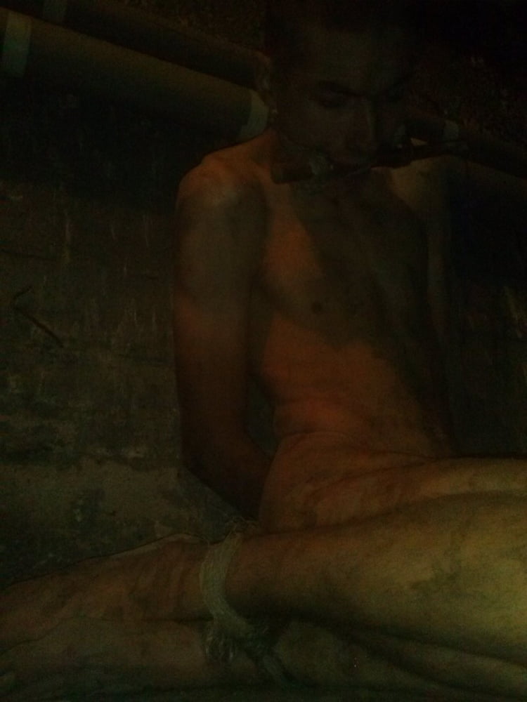 Young slave in dirty cellar #106955974
